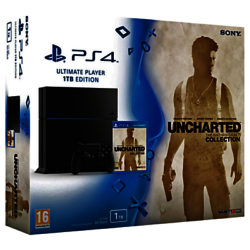 Sony PlayStation 4 Console, 1TB, Uncharted: The Nathan Drake Collection